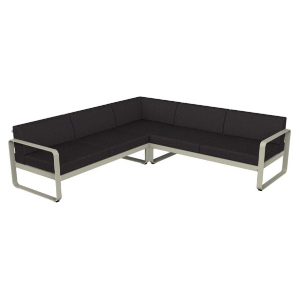 Fermob Bellevie Composition 2 Gris argile A5 Gris graphite A3