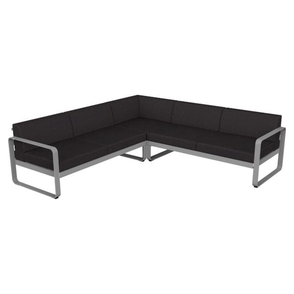 Fermob Bellevie Composition 2 Gris lapilli C7 Gris graphite A3