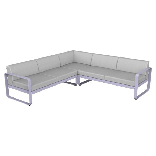 Fermob Bellevie Composition 2 Guimauve D1 Blanc grisé 81