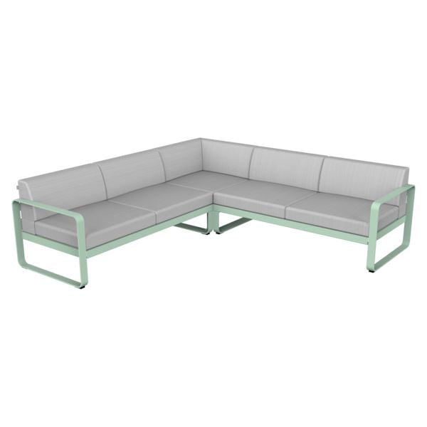 Fermob Bellevie Composition 2 Menthe glaciale A7 Blanc grisé 81