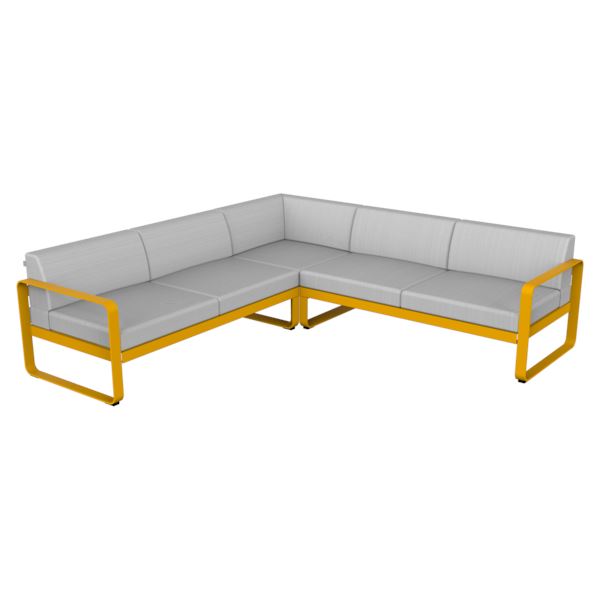 Fermob Bellevie Composition 2 Miel C6 Blanc grisé 81