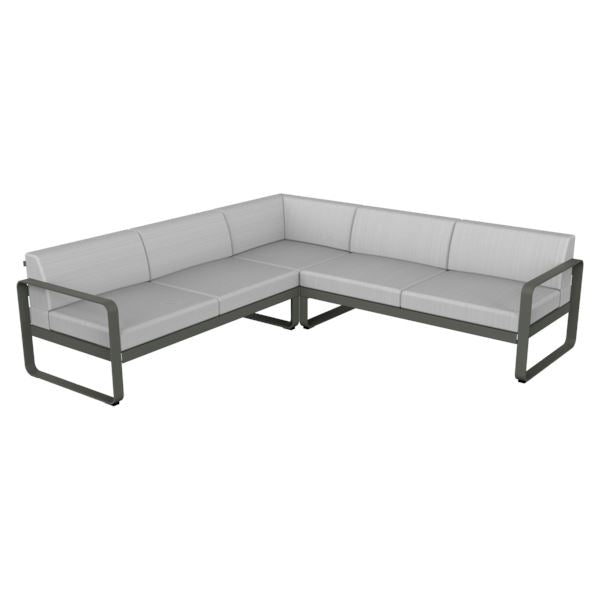 Fermob Bellevie Composition 2 Romarin 48 Blanc grisé 81