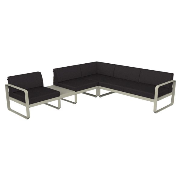 Fermob Bellevie Composition 3A Gris argile A5 Gris graphite A3