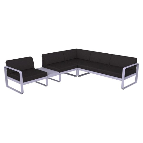 Fermob Bellevie Composition 3A Guimauve D1 Gris graphite A3