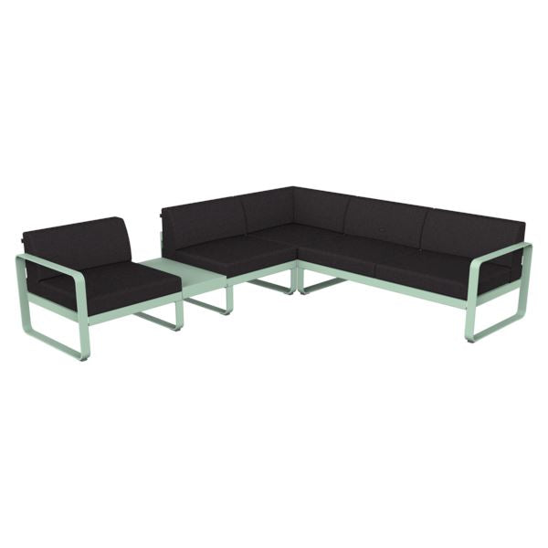 Fermob Bellevie Composition 3A Menthe glaciale A7 Gris graphite A3