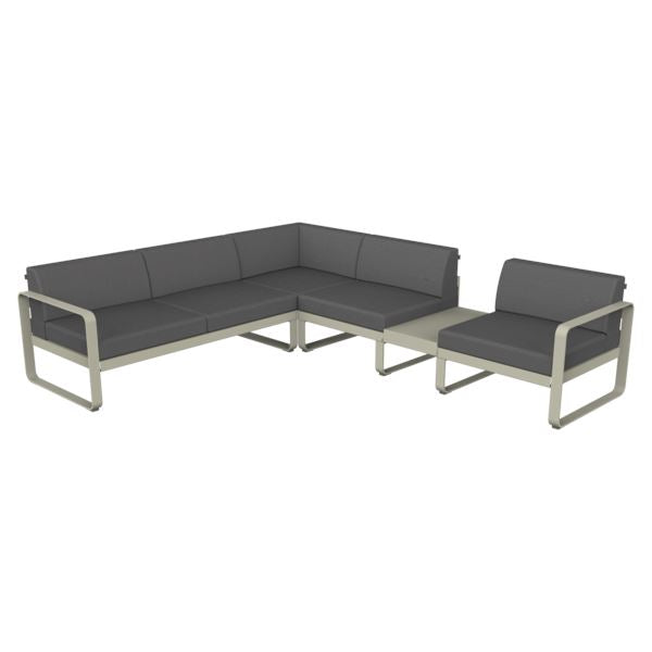 Fermob Bellevie Composition 3B Gris argile A5 Gris flanelle 79