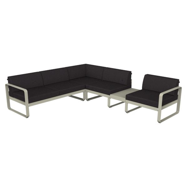 Fermob Bellevie Composition 3B Gris argile A5 Gris graphite A3