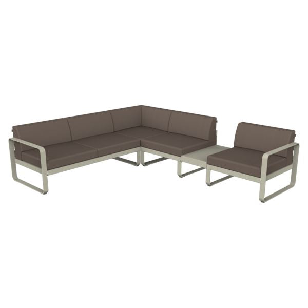 Fermob Bellevie Composition 3B Gris argile A5 Taupe grisé B8