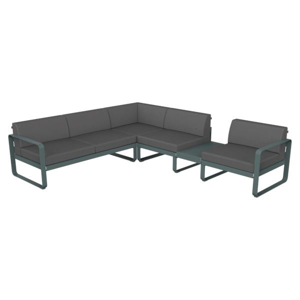 Fermob Bellevie Composition 3B Gris orage 26 Gris flanelle 79