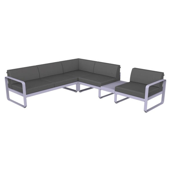 Fermob Bellevie Composition 3B Guimauve D1 Gris flanelle 79