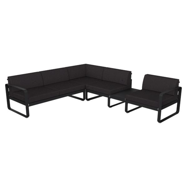 Fermob Bellevie Composition 3B Réglisse 42 Gris graphite A3