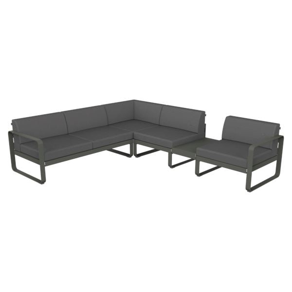 Fermob Bellevie Composition 3B Romarin 48 Gris flanelle 79