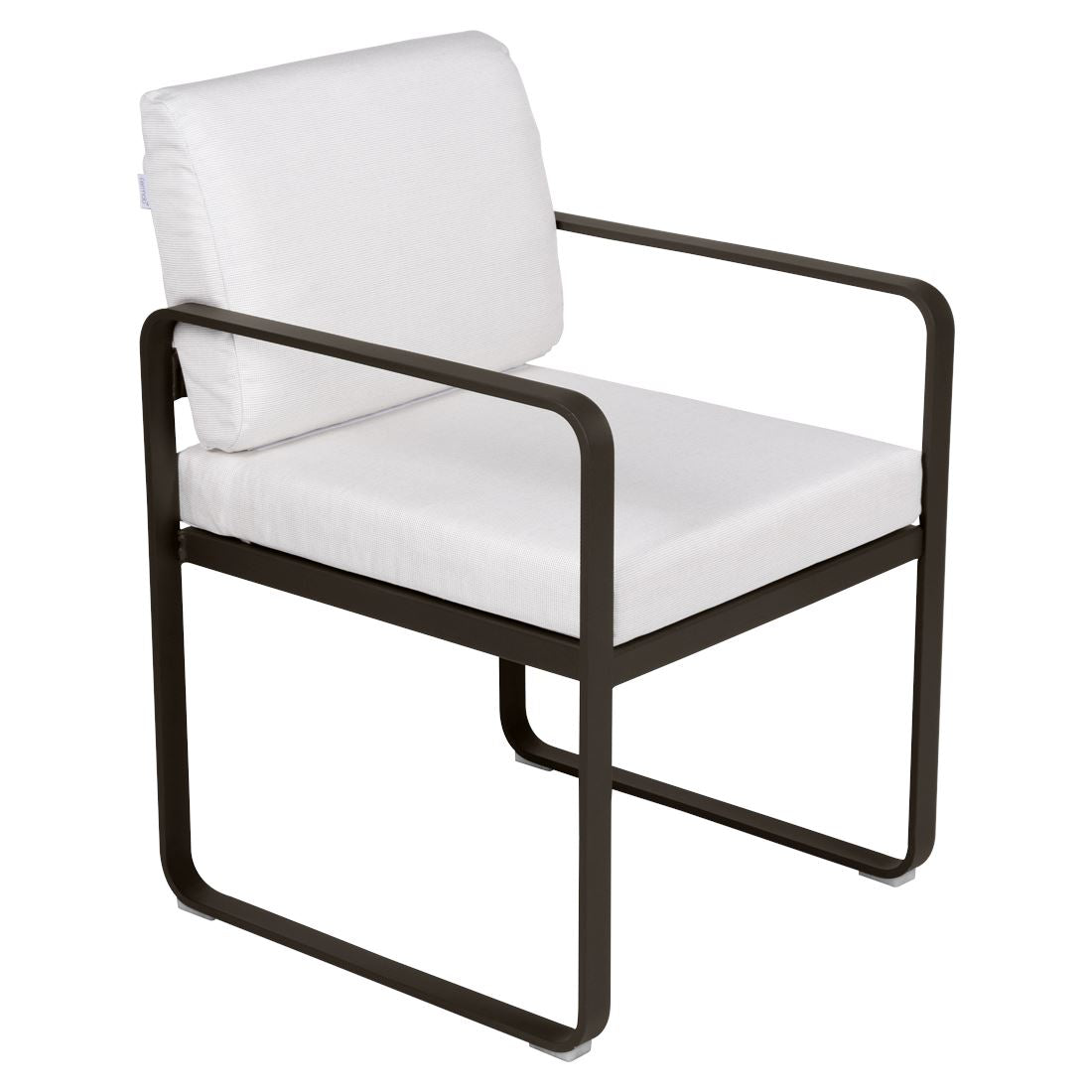 Fermob Bellevie Fauteuil Repas 2022 Tonka E3 Blanc grisé 81