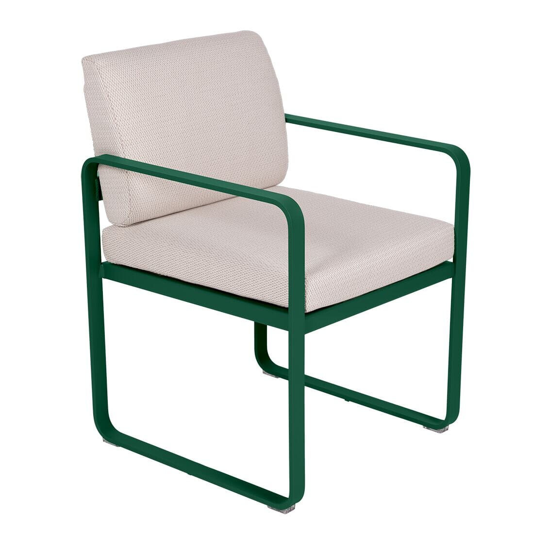Fermob Bellevie Fauteuil Repas Perle Vert cèdre 02