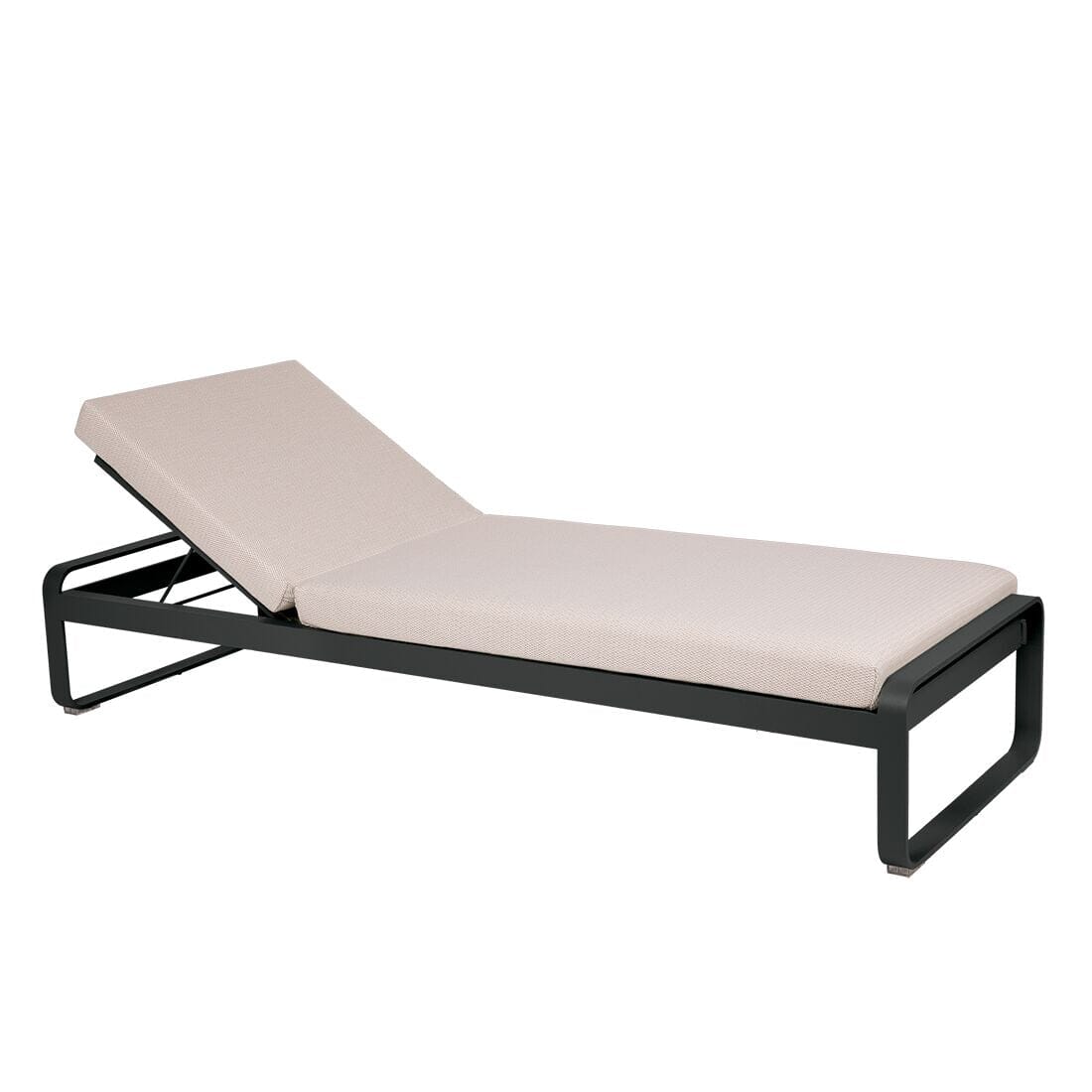 Fermob Bellevie Lit de soleil Perle Carbone 47
