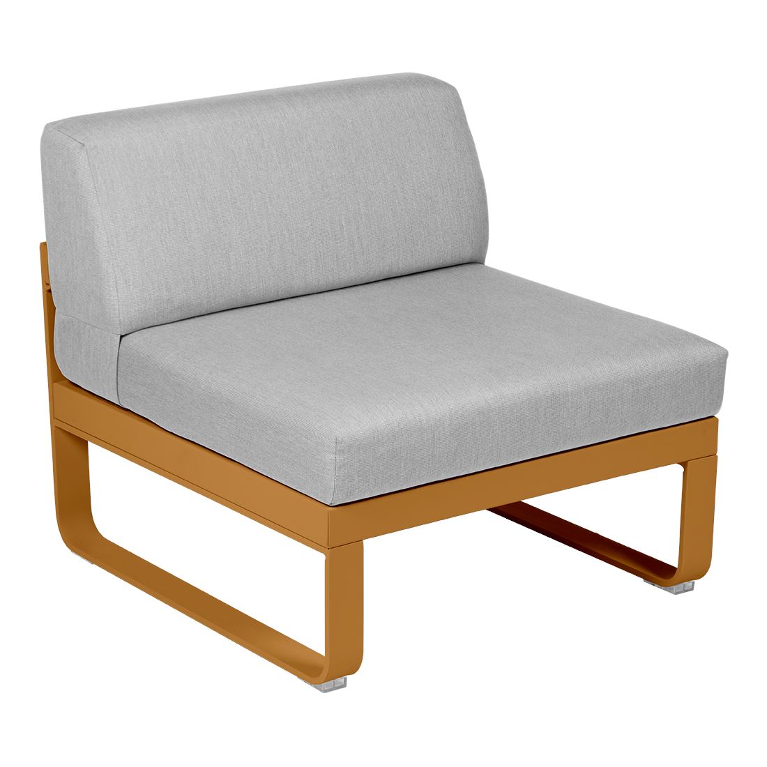 Fermob Bellevie Module central 1 place Pain d'épices D2 Gris flanelle 79