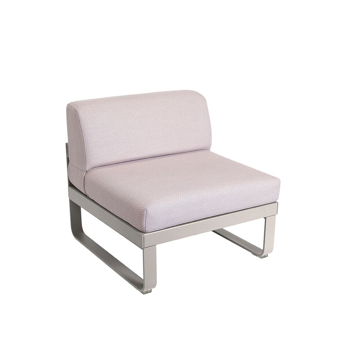 Fermob Bellevie Module central 1 place Perle Gris argile A5