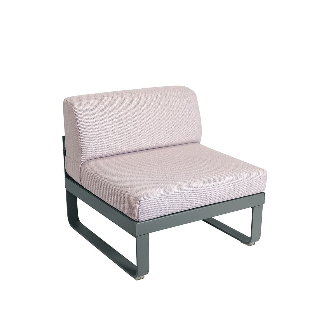 Fermob Bellevie Module central 1 place Perle Gris orage 26