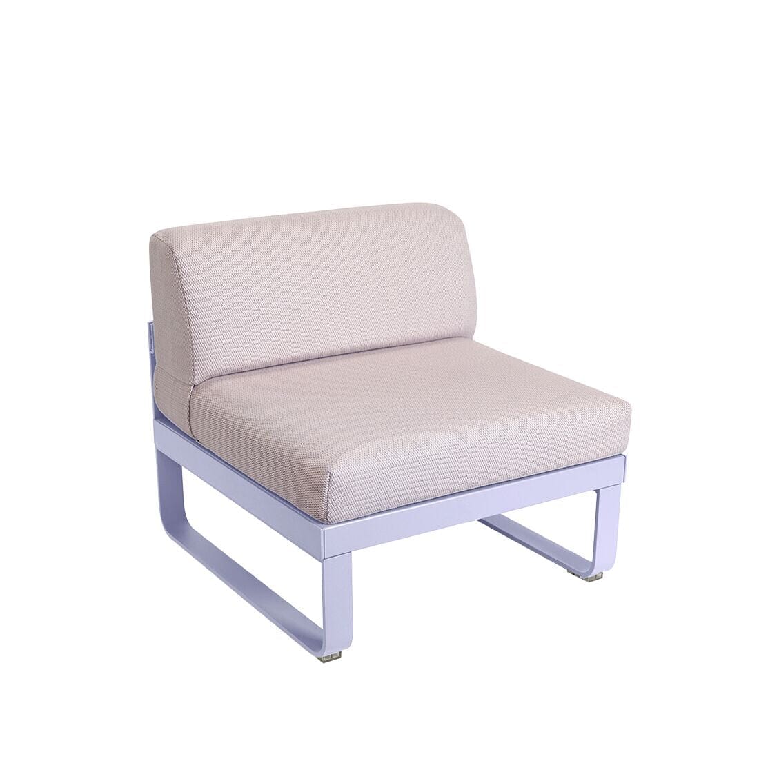 Fermob Bellevie Module central 1 place Perle Guimauve D1