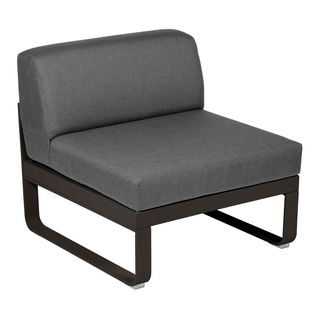 Fermob Bellevie Module central 1 place Tonka E3 Gris graphite A3