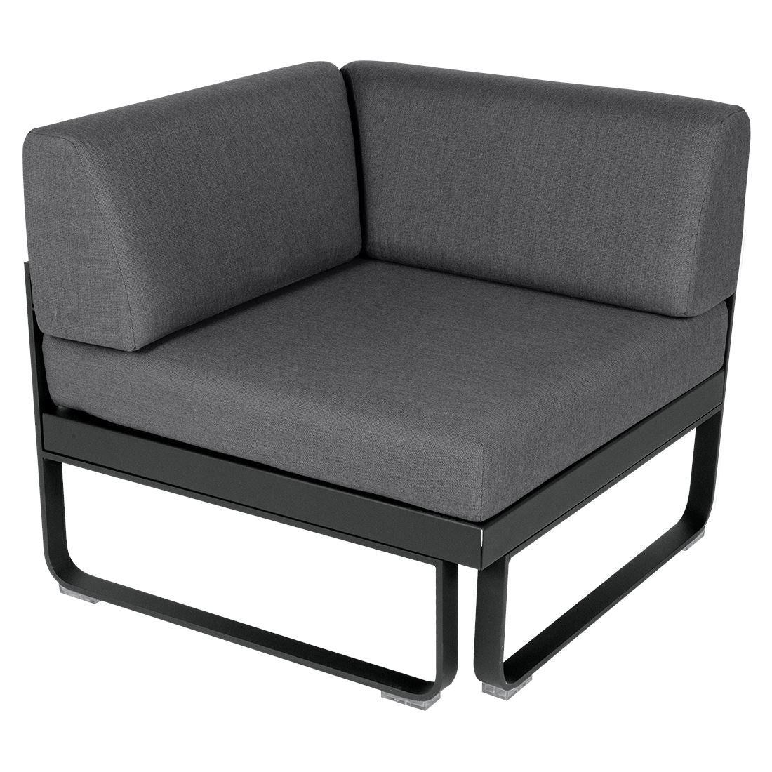 Fermob Bellevie Module d'angle - 1 place Carbone 47 Gris graphite A3
