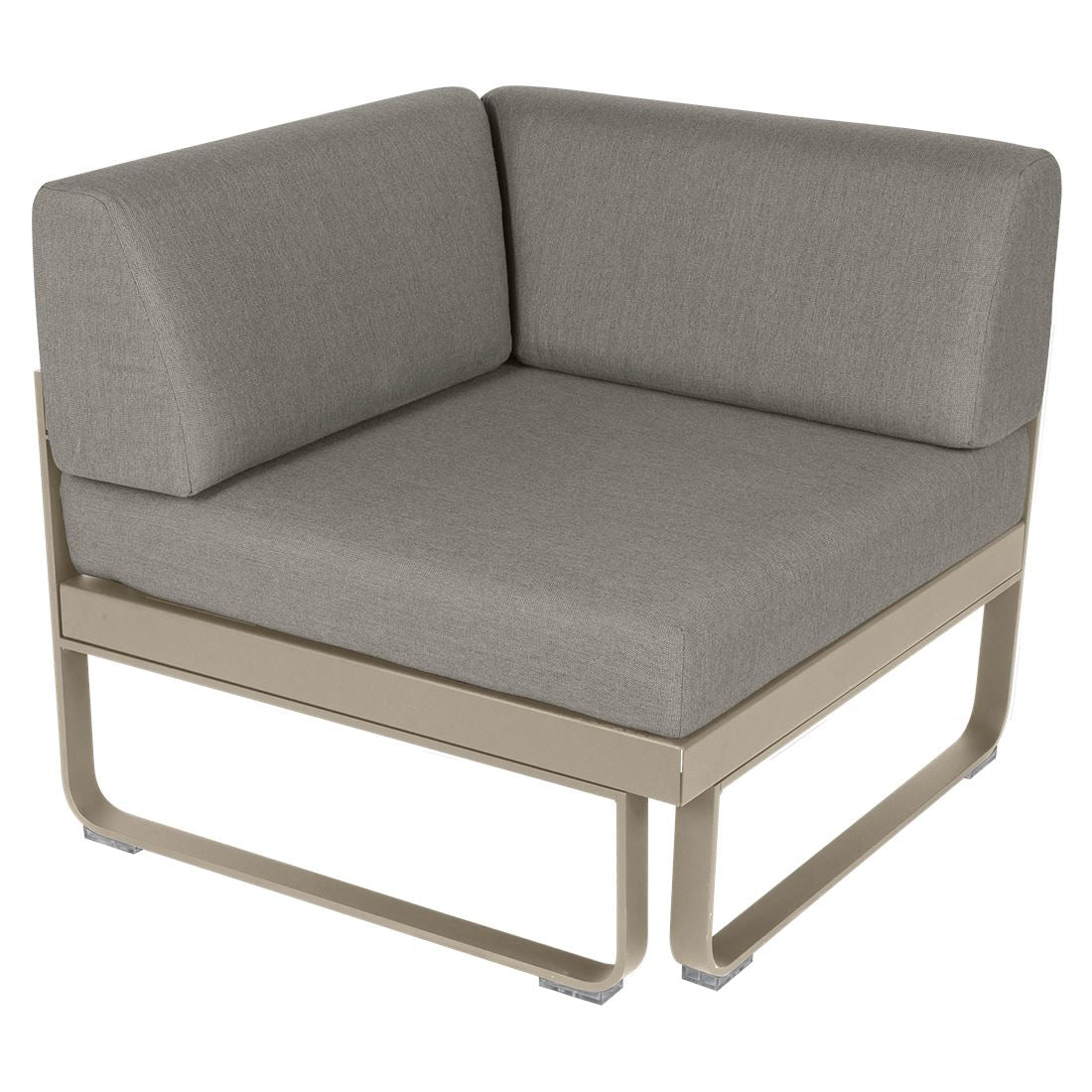 Fermob Bellevie Module d'angle - 1 place Muscade 14 Taupe grisé B8
