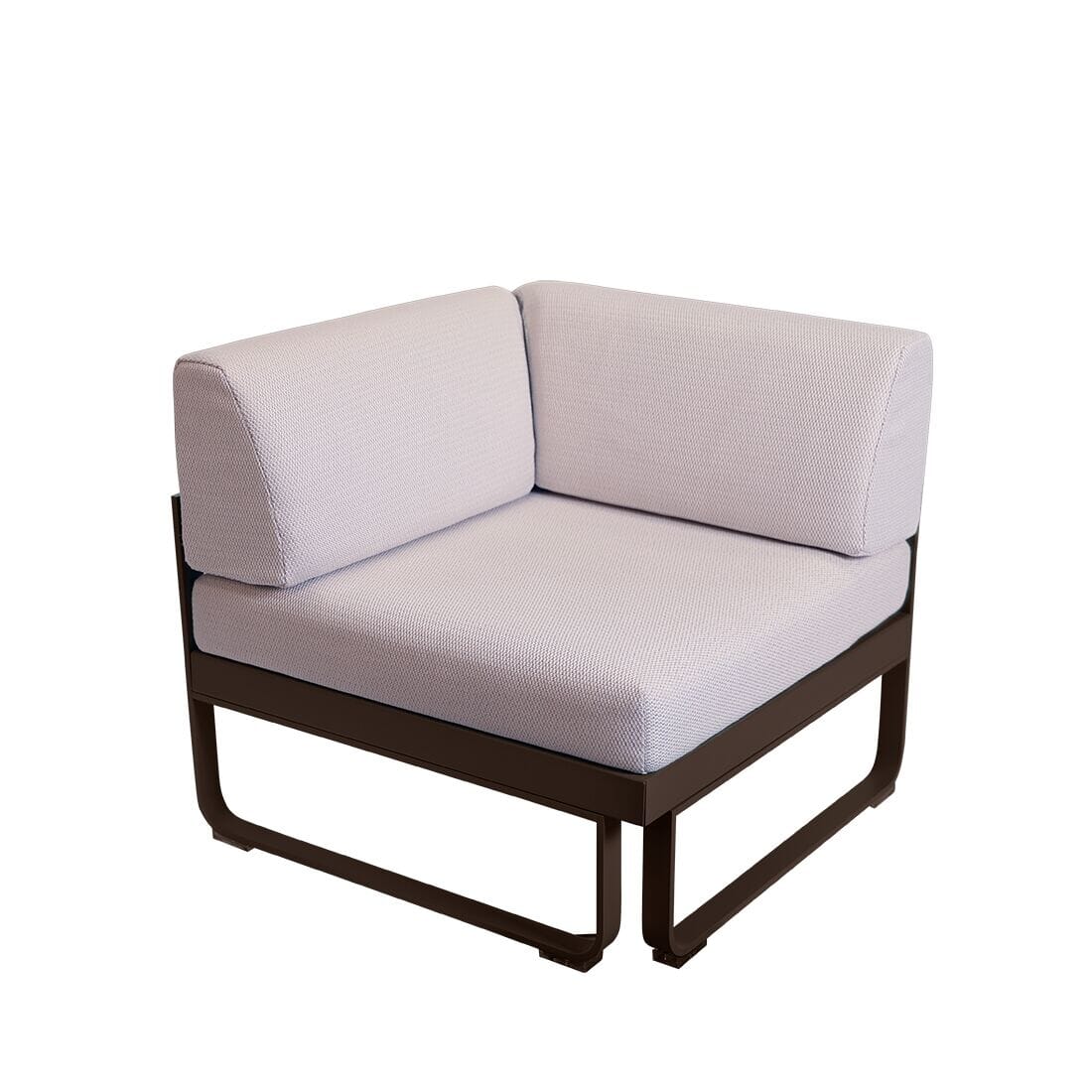 Fermob Bellevie Module d'angle 1 place Perle Tonka E3