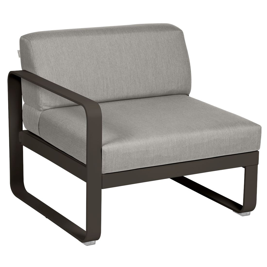 Fermob Bellevie Module gauche 1 place Tonka E3 Taupe grisé B8