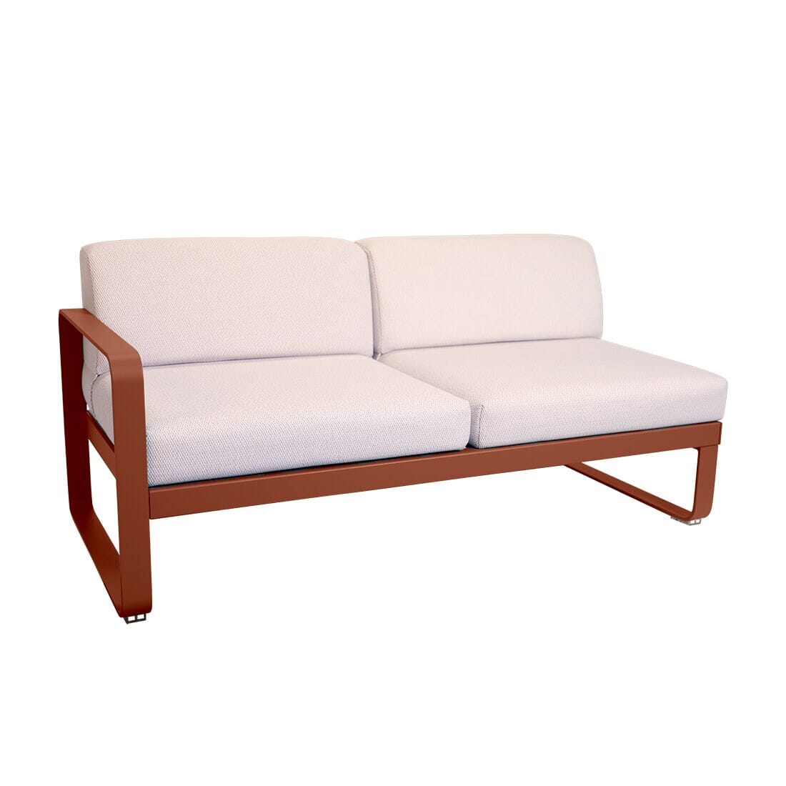 Fermob Bellevie Module gauche 2 places Perle Ocre rouge 20