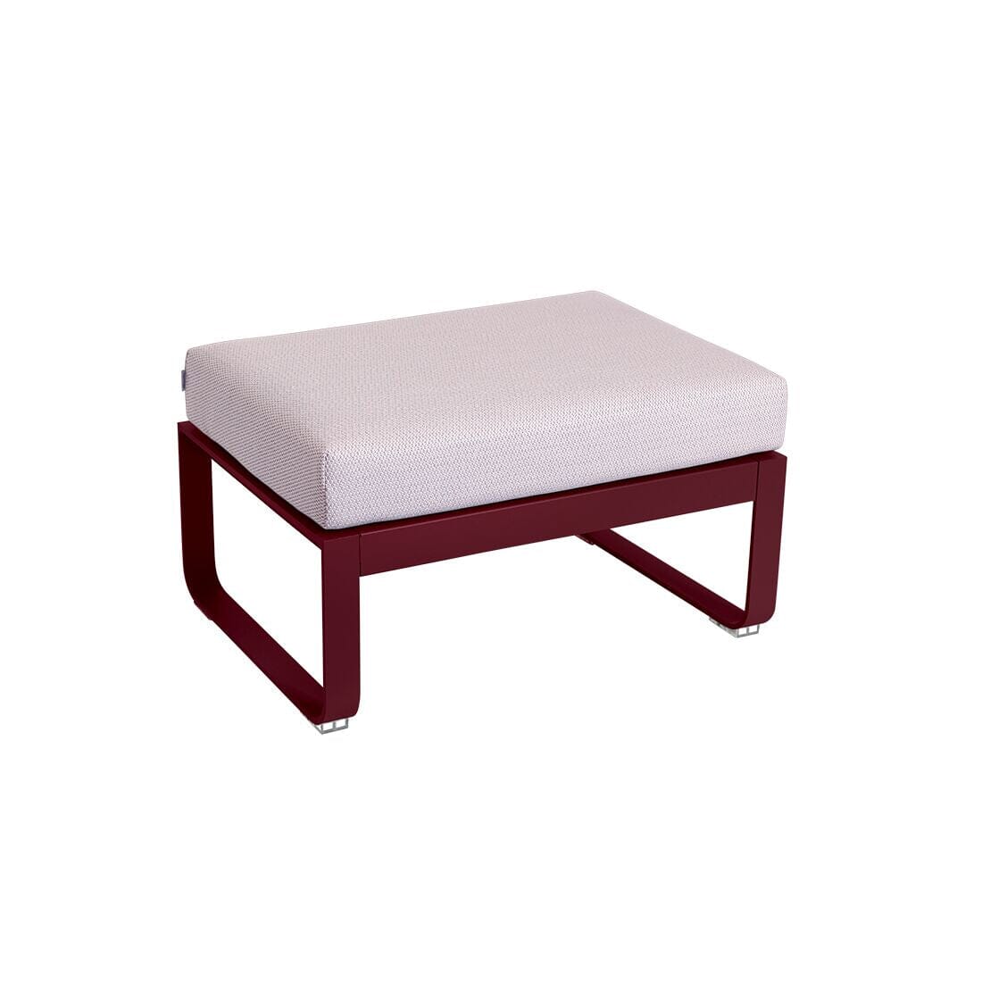 Fermob Bellevie Pouf Perle Cerise noire B9