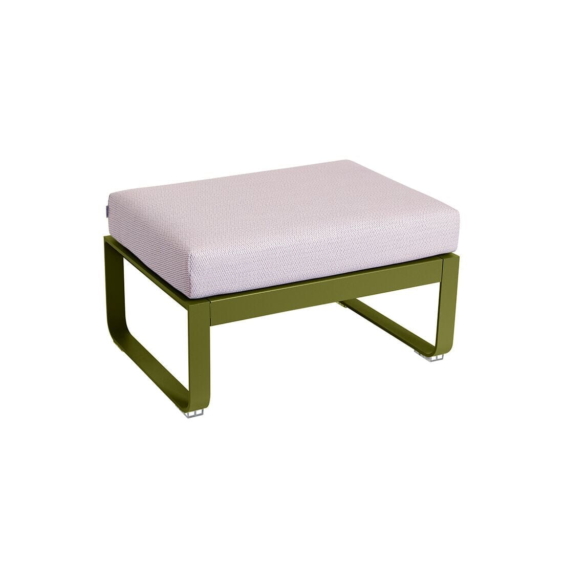 Fermob Bellevie Pouf Perle Pesto D3