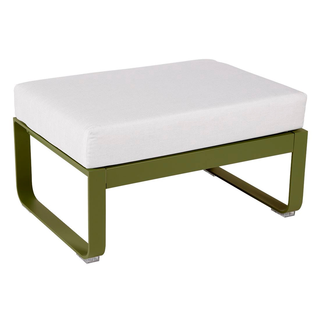Fermob Bellevie Pouf Pesto D3 Blanc grisé 81