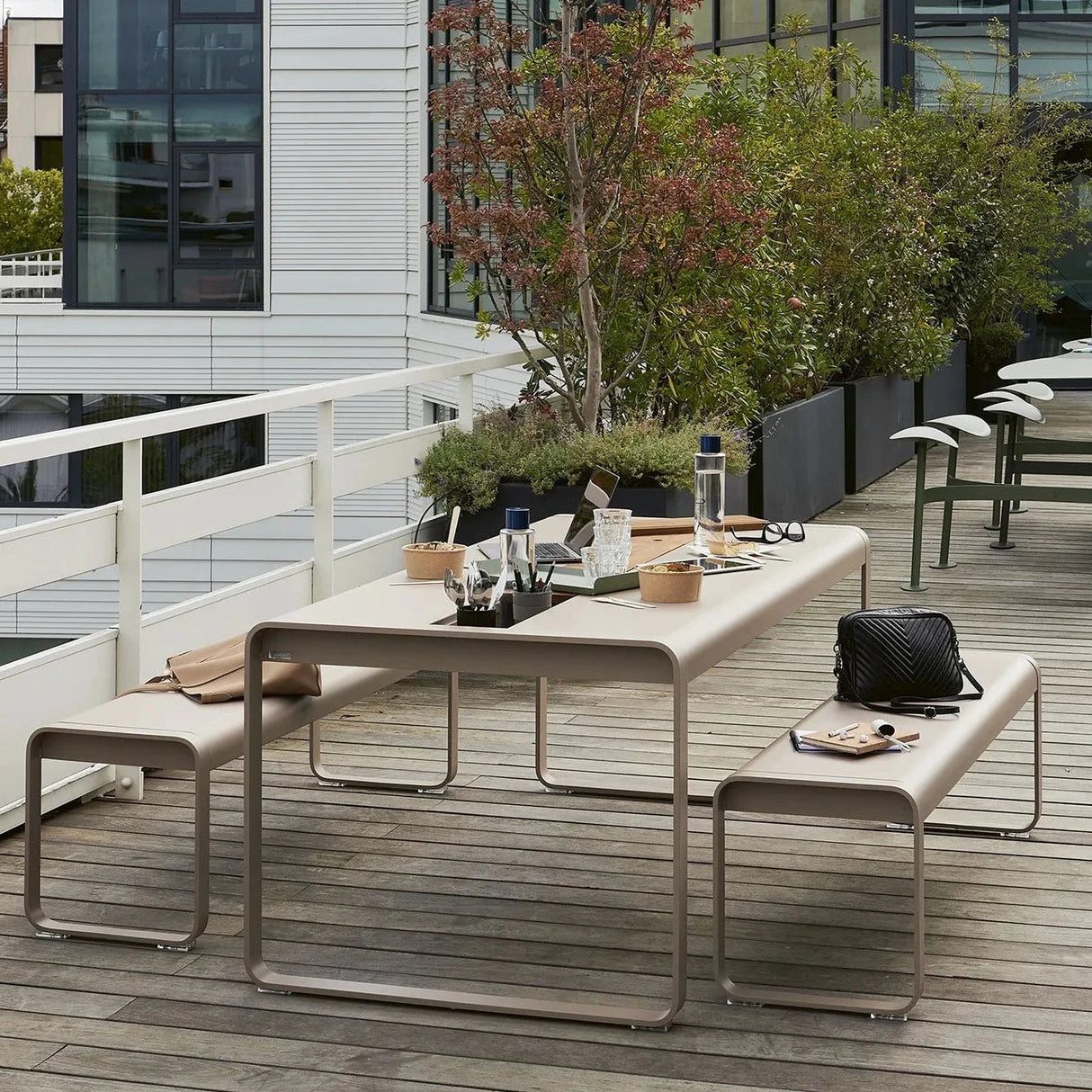 Fermob Bellevie Table 196 x 90cm - Avec Rangement