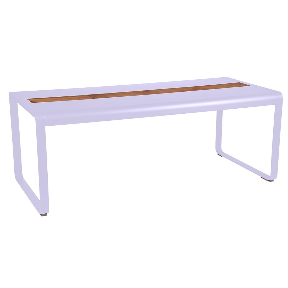 Fermob Bellevie Table 196 x 90cm - Avec Rangement Guimauve D1