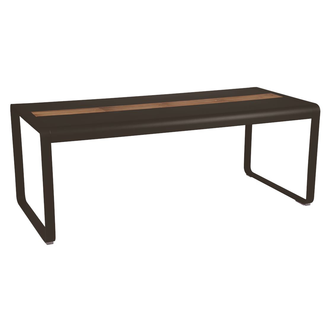 Fermob Bellevie Table 196 x 90cm - Avec Rangement Tonka E3