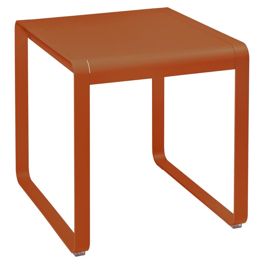 Fermob Bellevie Table 74 x 80cm Orange confite E2