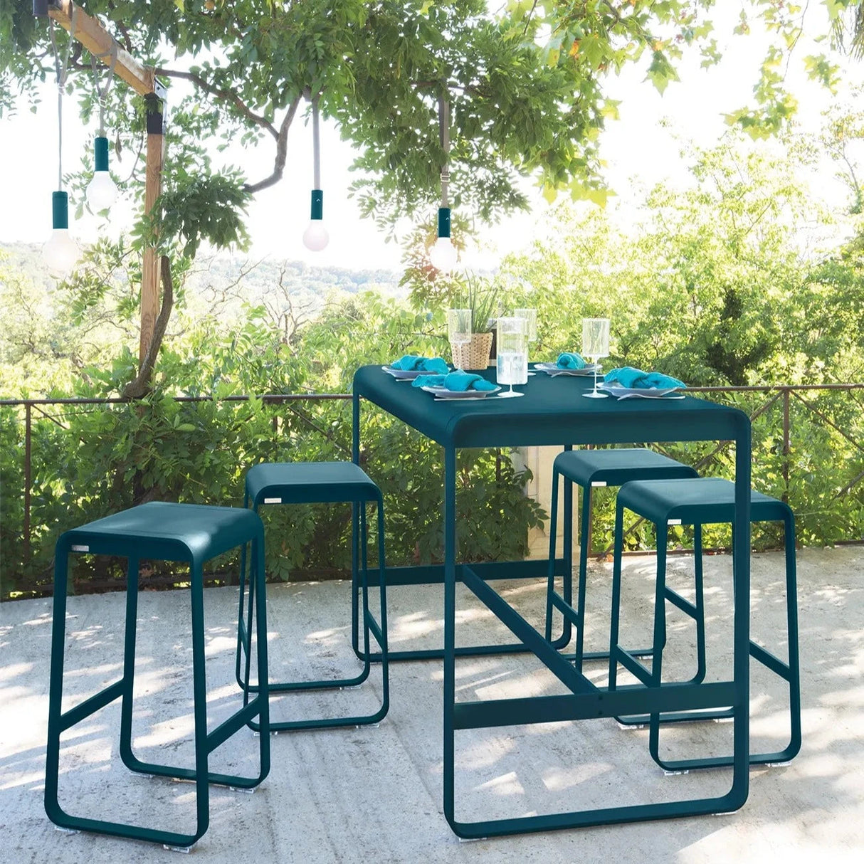 Fermob Bellevie Table haute 140 x 80cm