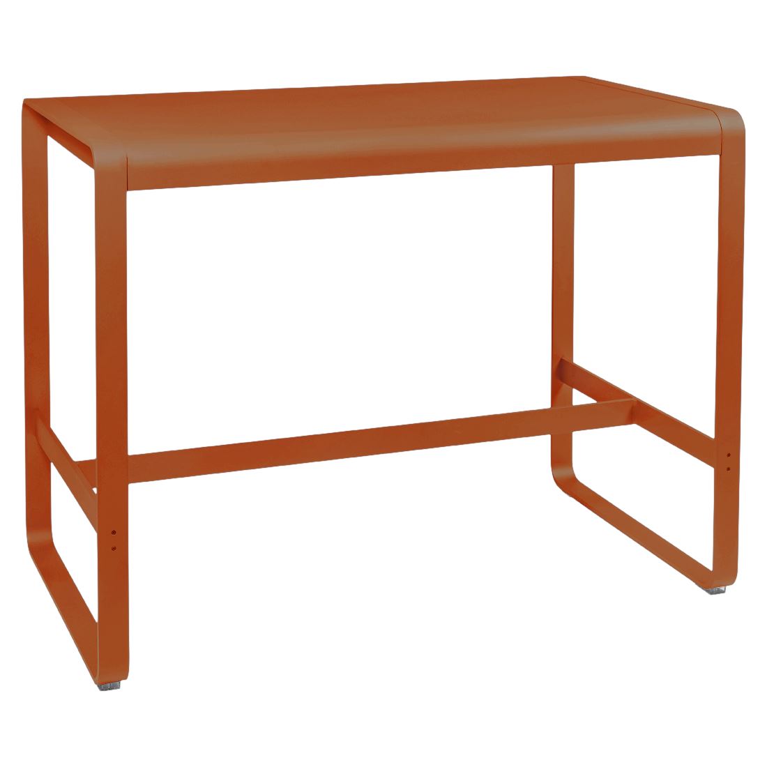 Fermob Bellevie Table haute 140 x 80cm Orange confite E2
