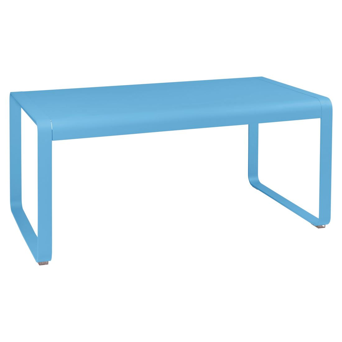 Fermob Bellevie Table mi-hauteur 140 x 80cm Bleu maya E1