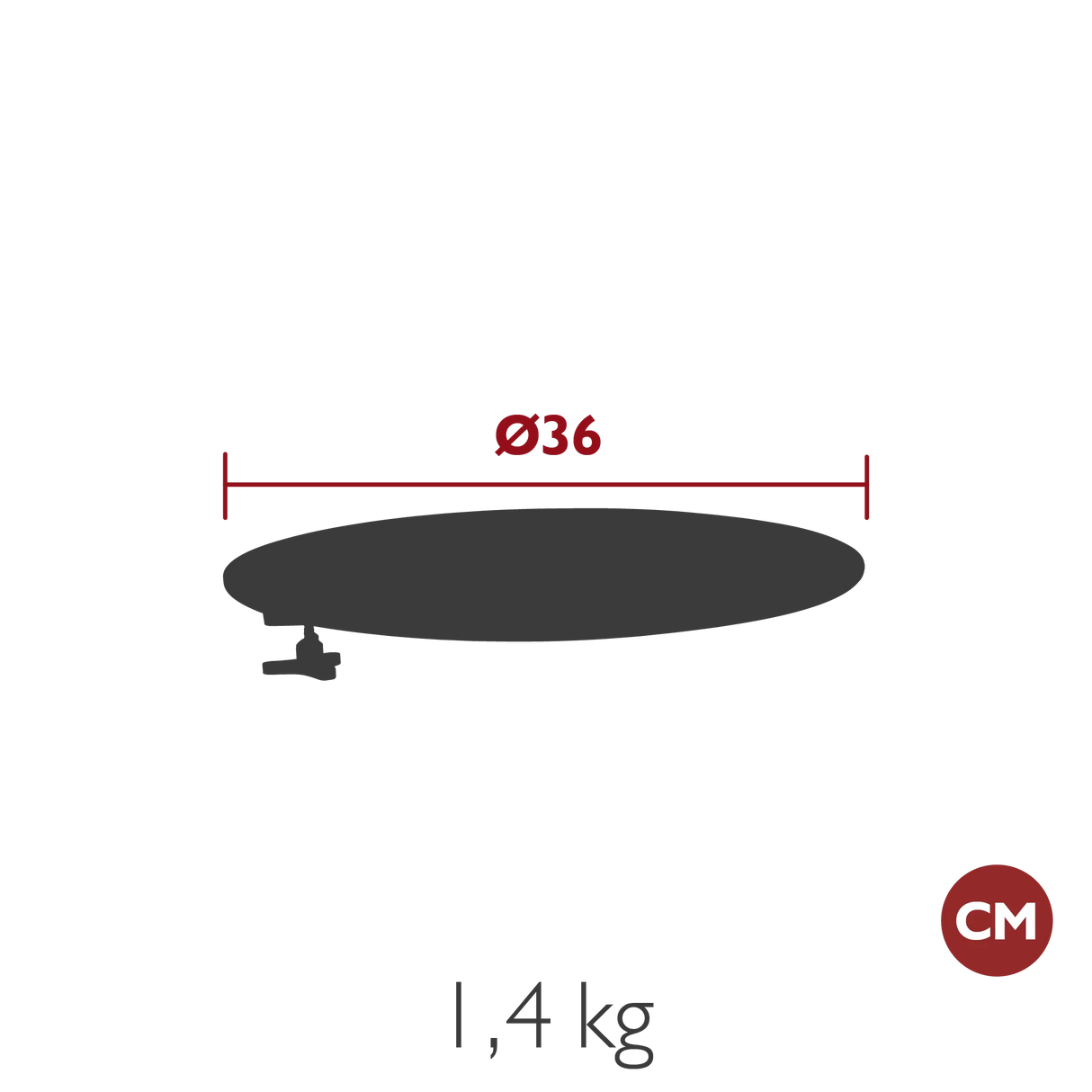 Fermob Bellevie Tablette d'Accoudoir
