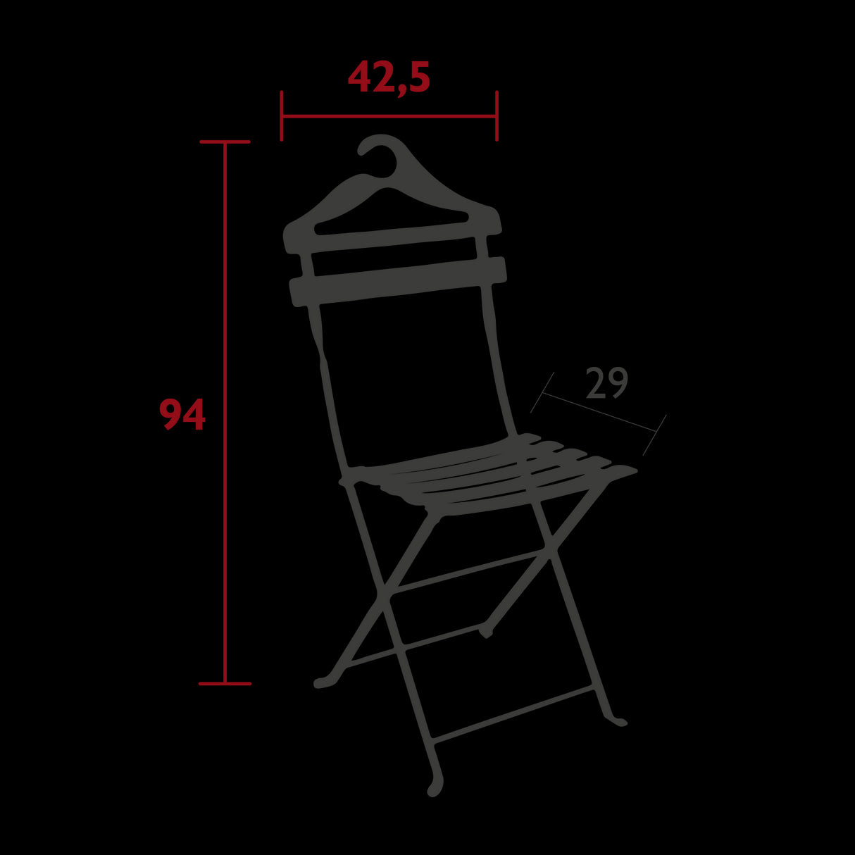 Fermob Bistro Chaise valet
