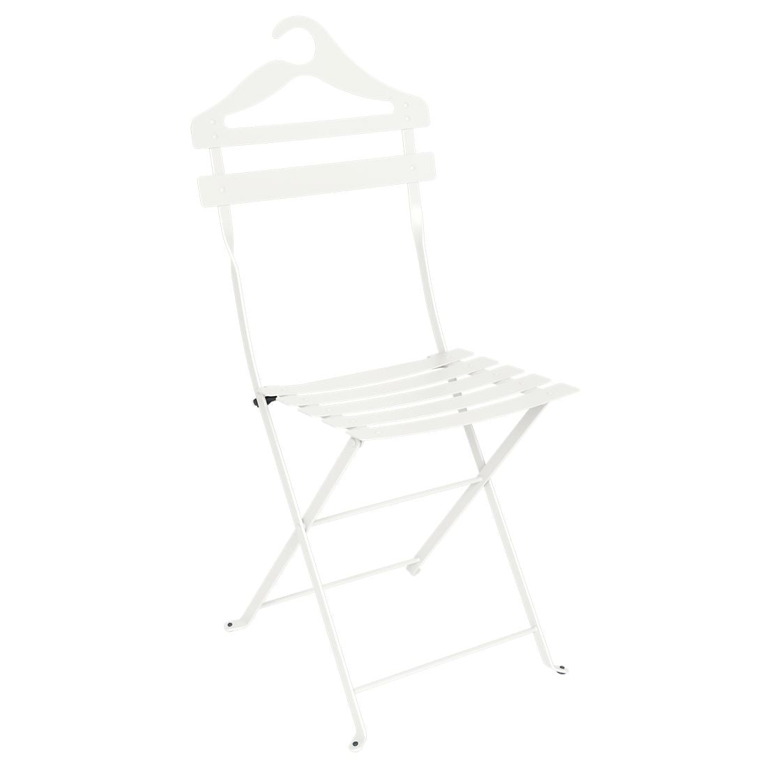 Fermob Bistro Chaise valet Blanc coton 01