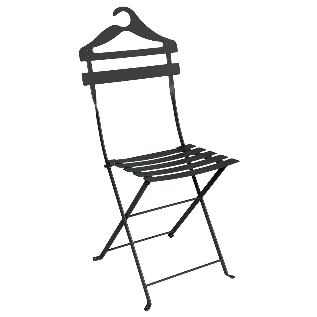 Fermob Bistro Chaise valet Carbone 47