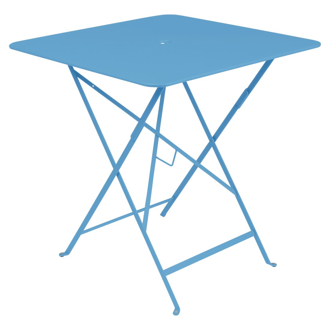 Fermob Bistro+ Table 71 x 71cm Bleu maya E1