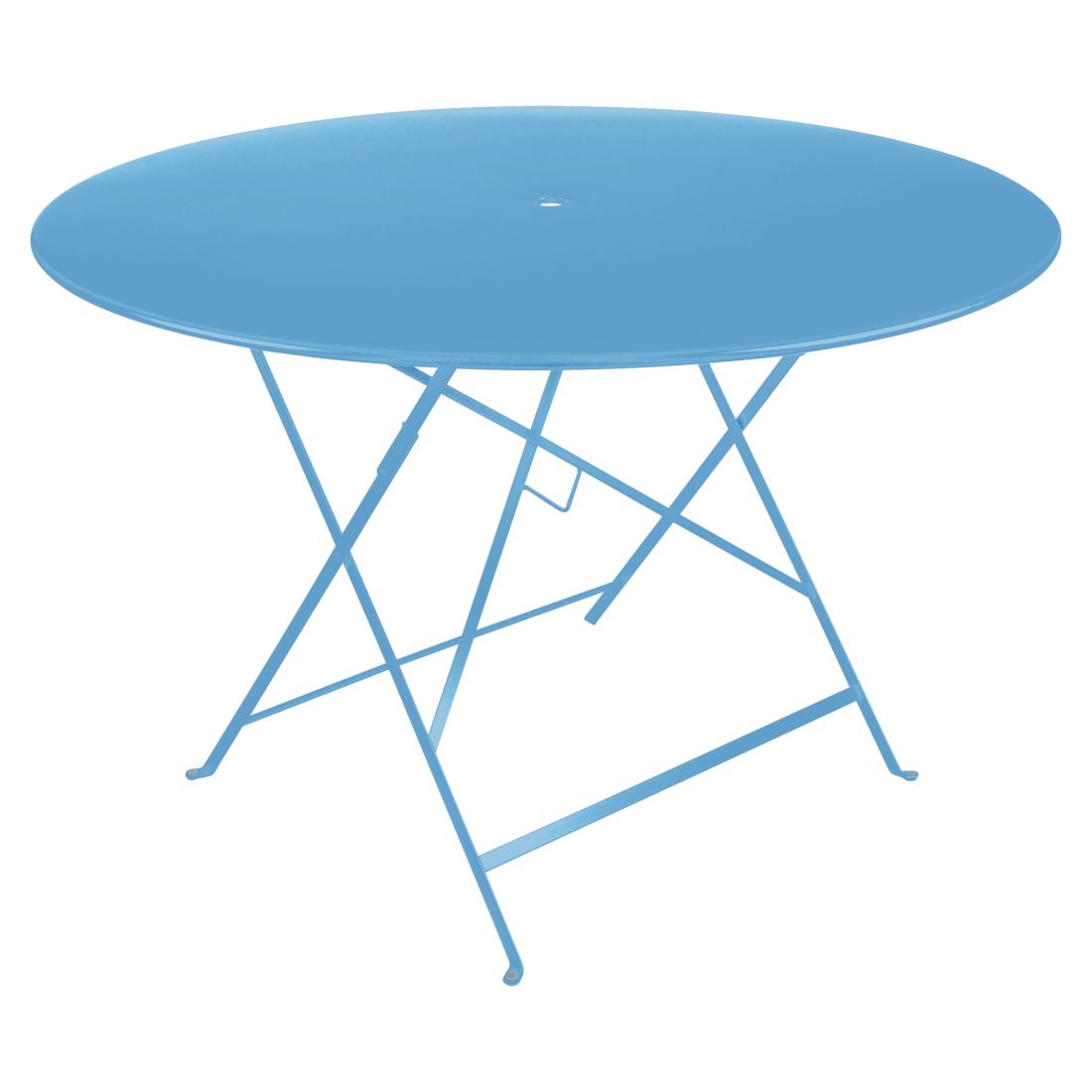 Fermob Bistro Table Ø 117cm Bleu maya E1