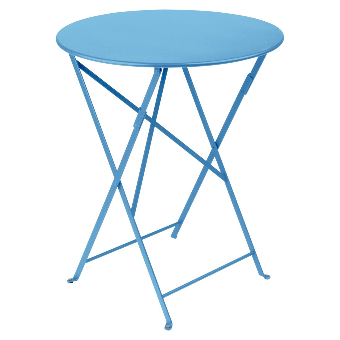 Fermob Bistro Table Ø 60cm Bleu maya E1