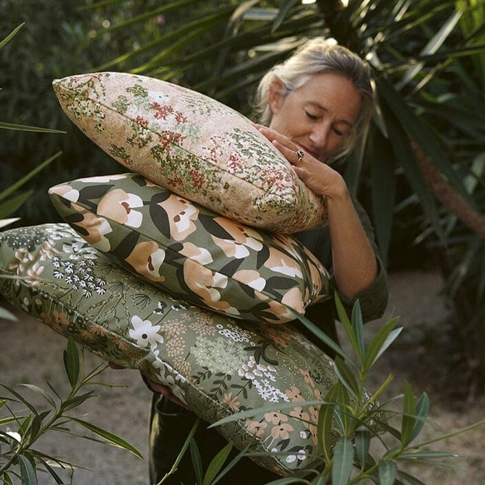 Fermob Bouquet Sauvage Coussin Outdoor Pixels 44 x 44cm