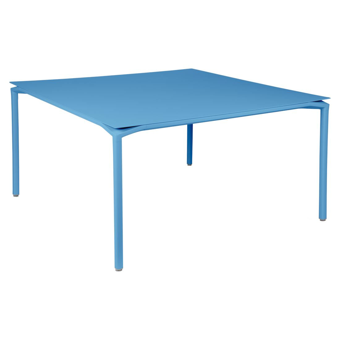 Fermob Calvi Table 140 x 140cm Bleu maya E1