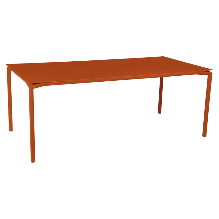 Fermob Calvi Table 195 x 95cm Orange confite E2