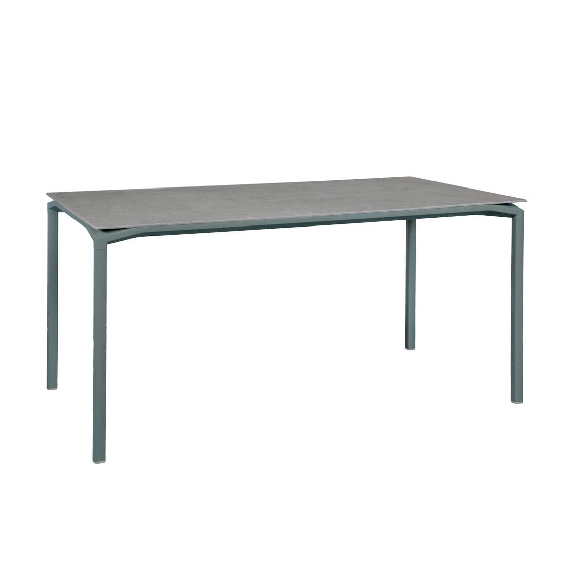 Fermob Calvi Table minérale 160 x 80cm Gris orage 26 Kreta F1